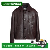 香港直邮Ami purple紫色 Paris 1h可退 男士 皮革夹克 舒适时尚