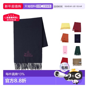 欧洲直邮VIVIENNE WESTWOOD/西太后 男女通用绒线羊毛保暖围巾