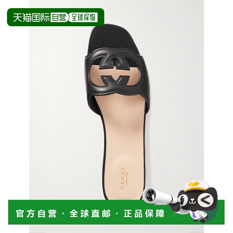 1h可退 Gucci 古驰 女士 互扣式双G拖鞋 694451US000