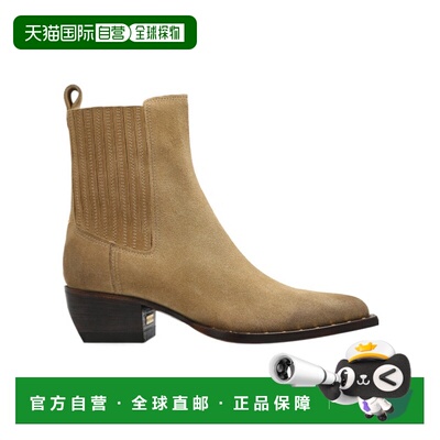香港直邮Golden Goose Deluxe Brand 尖头短筒靴 GWF00549.F00691