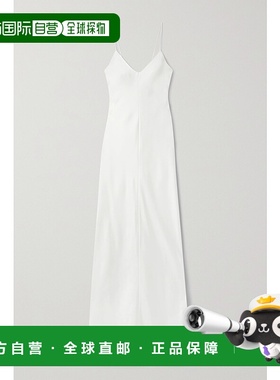 1h可退 香港直邮The Row 女士 Guinever 真丝缎长款连衣裙 1267W4