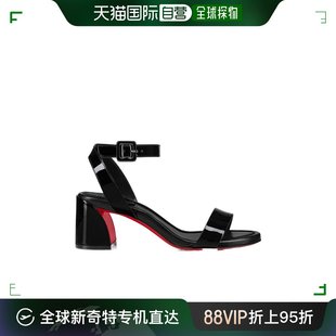 香港直邮Christian 克里斯提 Louboutin 鲁布托 女士粗跟高跟凉鞋