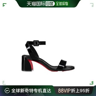 鲁布托 香港直邮Christian 克里斯提 Louboutin 女士粗跟高跟凉鞋