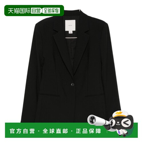 1h可退 香港直邮CALVIN KLEIN 女士西服 LV044F413GUB1 AW2026 黑