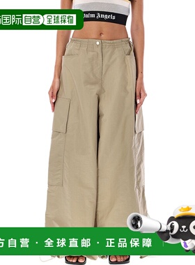 1h可退 欧洲直邮PALM ANGELS 女士休闲裤PWCF009E23FAB0016161