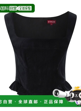 香港直邮Staud 女士 紧身胸衣 black黑色 舒适时尚