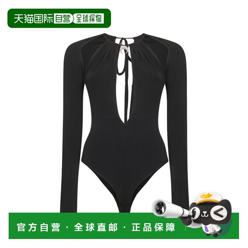 香港直邮MARINE SERRE 女士T恤 WTO459ACJER0082BK9支付后1h可退