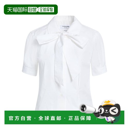 香港直邮Thom Browne 汤姆 布朗 女士 Blouses 纯色衬衫