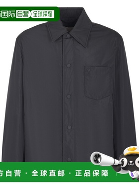 1h可退 香港直邮Ami Paris 男士 Ami 巴黎黑色夹克 H25HJK829PL00