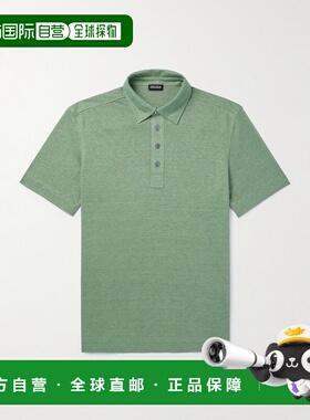1h可退 香港直邮zegna 杰尼亚 男士 短袖Polo衫 UD376A7D784男装