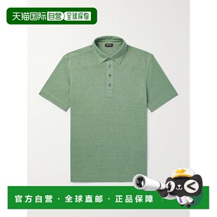 1h可退 香港直邮zegna 杰尼亚 男士 短袖Polo衫 UD376A7D784男装