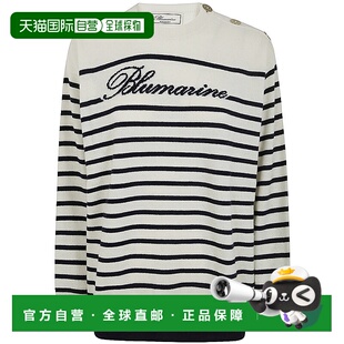 香港直邮Blumarine 毛衣 蓝色情人 长袖 4M066A 女士 1h可退