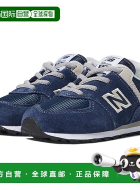 1h可退 美国直邮New Balance  男童 574 Bungee 系带运动休闲鞋(/