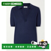 Frank 女士 Hearst 羊绒真丝混纺Polo衫 1h可退 香港直邮Gabriela