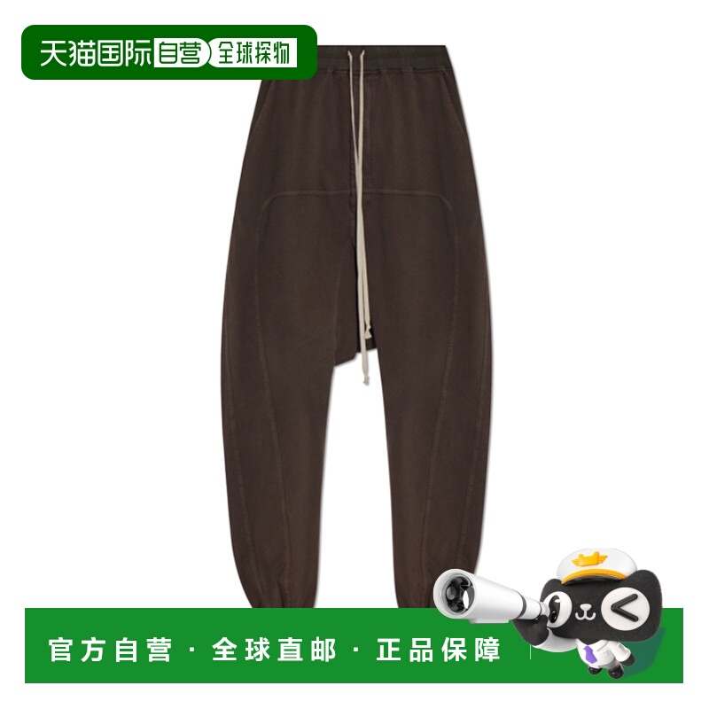 香港直邮Rick Owens Drkshdw 抽绳运动裤 DU02E7395RIG78