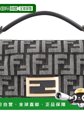 香港直邮Fendi 芬迪 女士 Bags 蓝色手提包 8BS017AUT4斜挎包