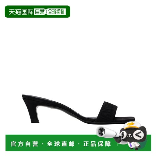1h可退 香港直邮TOTEME 女士凉鞋 243WAS0154FB0232001 AW2024 黑