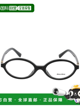 1h可退 香港直邮miu miu/缪缪 24SS 椭圆形平光镜 Women