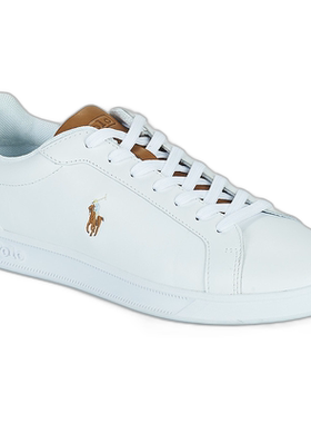 欧洲直邮Polo Ralph Lauren情侣款板鞋学院风小白鞋春秋2026新款