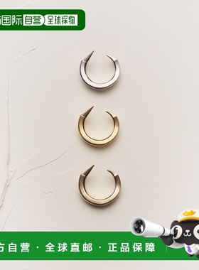 自营欧洲直邮YSL圣罗兰 SPIKY系列女士灰金色/黄金色/金色再生金