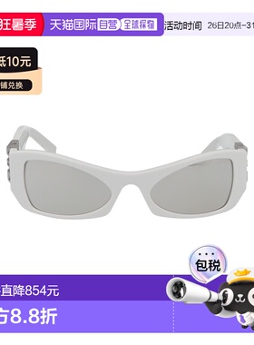 1h可退 香港直邮Givenchy 纪梵希 女士 塑胶白色太阳眼镜 GV40079