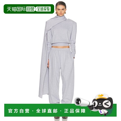 1h可退 香港直邮magda butrym 女士 围巾领运动衫 223925