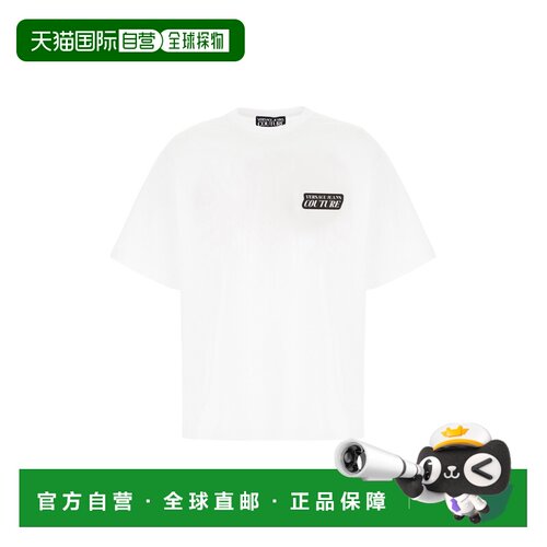 1h可退 香港直邮VERSACE JEANS 男士T恤 80GAHT18CJ00T003 SS2026