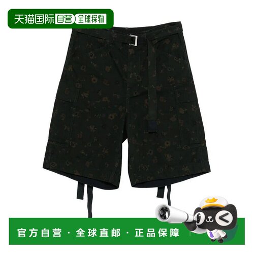 香港直邮SACAI 男士短裤 2603979M551 SS2026 花色 支付后1h可退