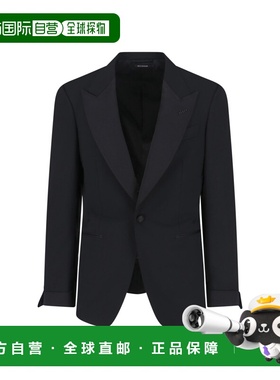 1h可退 香港直邮Tom Ford 汤姆 福特 男士 黑色夹克 JEEPG1WES01N