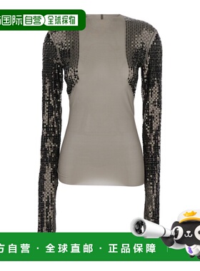 1h可退 香港直邮rick owens 瑞克 欧文斯 女士 'Dennis' 灰色短款