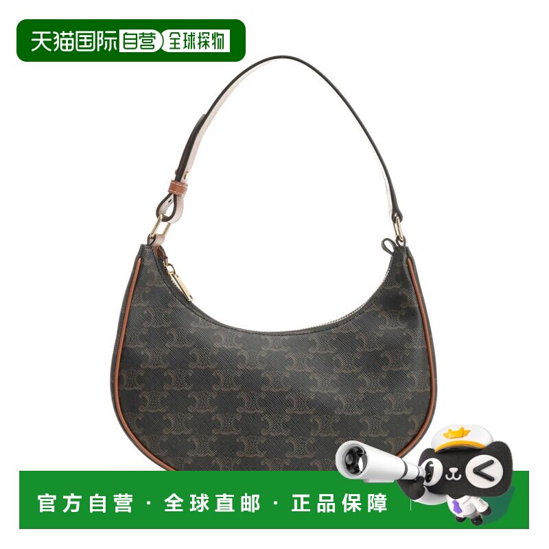 香港直邮CELINE 女士单肩包 193952BZJ04LU CO 棕色 AVA  手袋图片