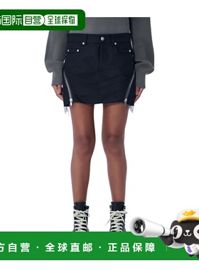 1h可退 香港直邮Rick Owens 腰带环半身裙 RP01F6362CDU