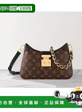 自营1h可退 欧洲直邮LV/路易威登 23新款 Twinny女士棕色老花帆布