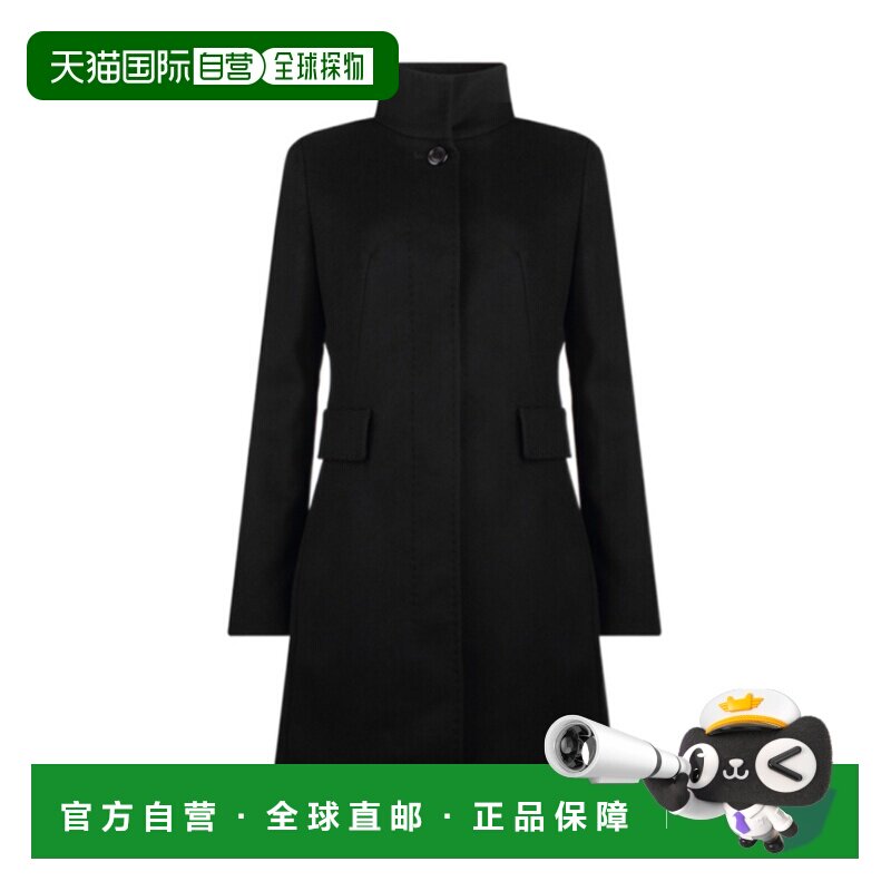 1h可退 【99新未使用】Max Mara 徽标高领大衣 AGNESE