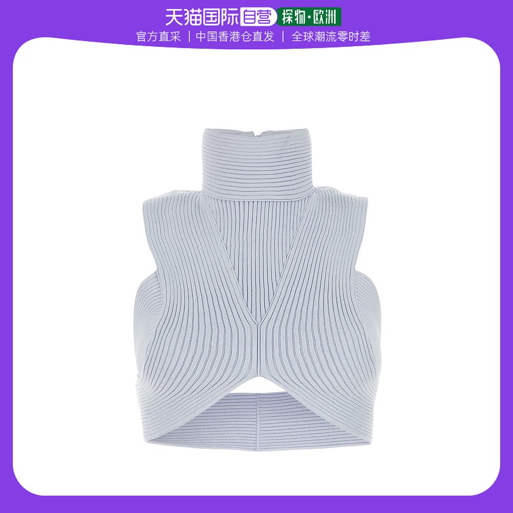 香港直邮Alaia 高领无袖背心 AA9H10553M765