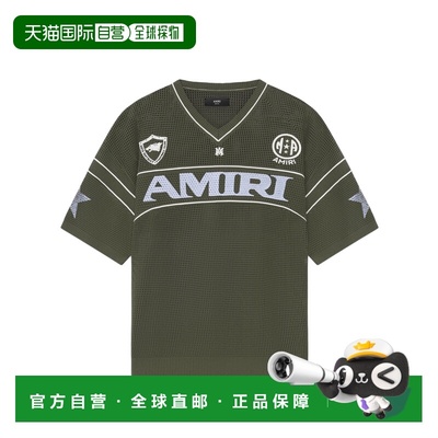 1h可退 香港直邮AMIRI 男士 运动T恤 AMTOKN1006 colorful花色 舒