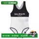 香港直邮Balmain 巴尔曼 女童 1h可退 徽标泳衣童装 colorful花色