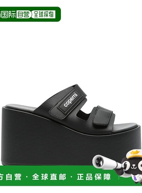 1h可退 香港直邮Coperni 女士 黑色凉鞋 COPSH76F6015BLK