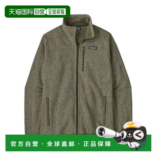 自营欧洲直邮PATAGONIA BETTER SWEATER男士再生聚酯拉链高领抓绒
