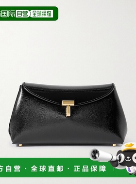 1h可退 香港直邮TOTÊME 女士 T-Lock 迷你织纹漆皮手包 254WAL008