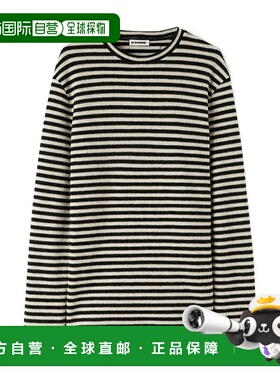 香港直邮Jil Sander 圆领长袖T恤 J47GC0114-J20077上衣男装