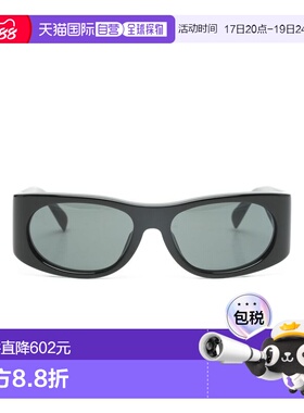 1h可退 香港直邮Jacquemus 女士 JACQUEMUS 黑色太阳眼镜 JAC158C