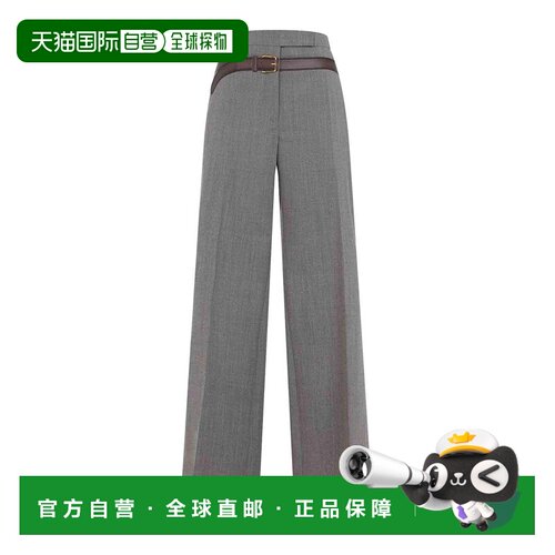 欧洲直邮prada 女士 休闲裤阔腿裤直筒裤西装裤
