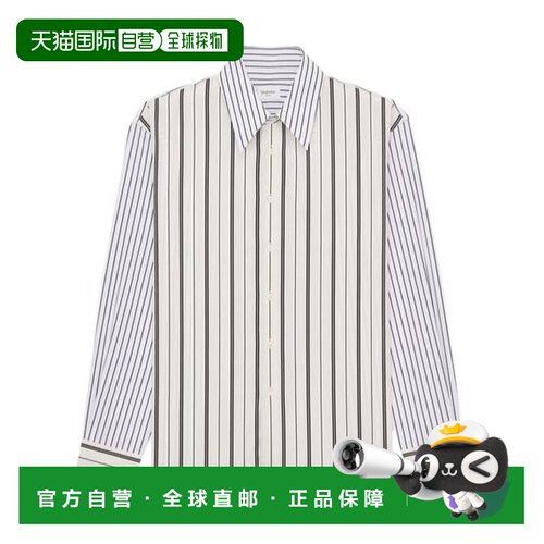 1h可退 Saint Laurent 长袖条纹衬衫 873465Y2O13