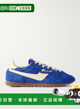 1h可退 香港直邮AUTRY 女士 Windspin 皮革边绒毛绒面革运动鞋 WS