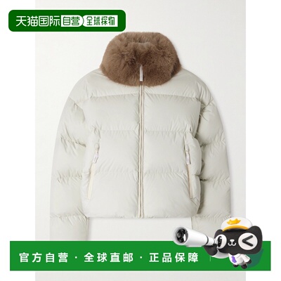1h可退 Balenciaga 巴黎世家 女士 蓬松白色滑雪服(Chalk