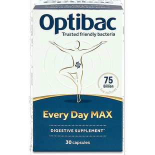 欧洲直邮英国药房Optibac欧贝客每日益生菌MAX版肠胃健康进口30粒