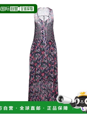 1h可退 香港直邮ISABEL MARANT 女士 长款连衣裙 blue蓝色 舒适时