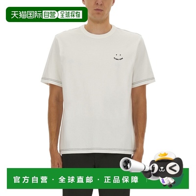 1h可退 香港直邮Paul Smith 男士 白色棉质T恤T恤 M2R204ZET22387