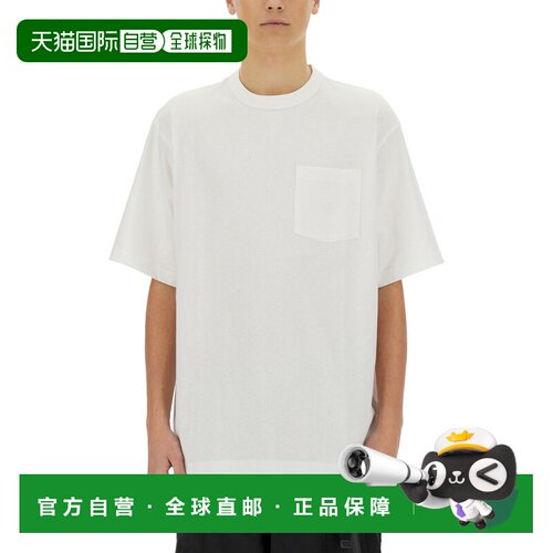 1h可退 香港直邮THE NORTH FACE 男士T恤 NF0A8C3PFN41 AW2025 白